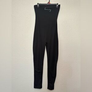 Mind Code Black Streamlined Jumpsuit